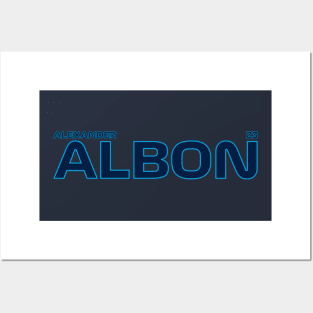 ALEXANDER ALBON 2023 Posters and Art